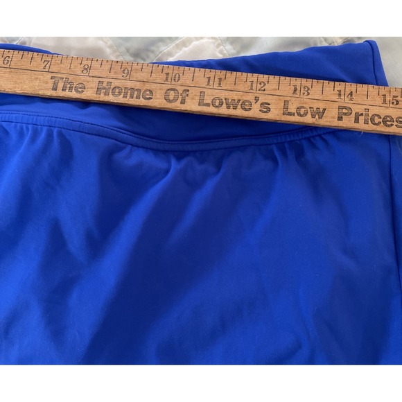 LAND'S‎ END ROYAL BLUE swim Bottom Skirt Size 8 Beach Pool - Picture 12 of 15